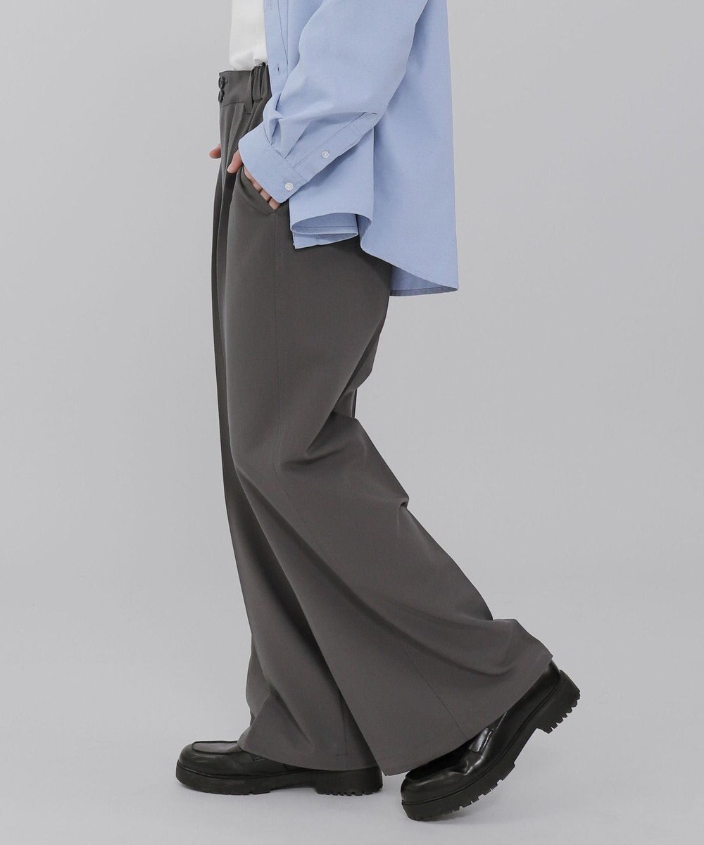 WEGO ローライズバギーフレアスラックス 