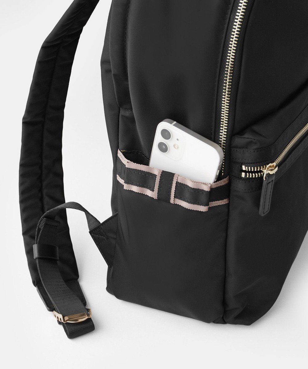 TOCCA 【A4サイズ対応・撥水・PCポケット付き】SIDE RIBBON BACKPACK バックパック 