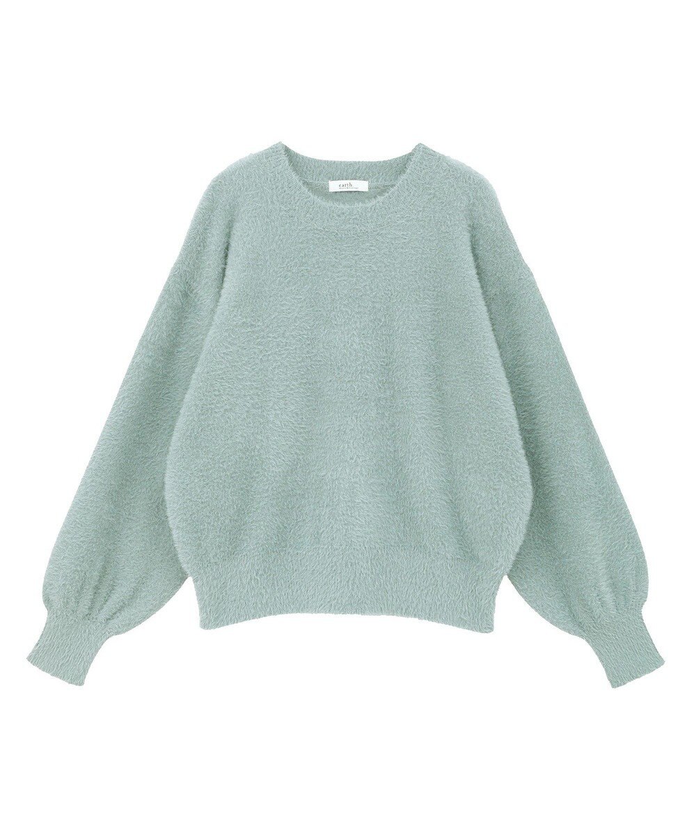 earth music&ecology ミニシャギープルオーバー 