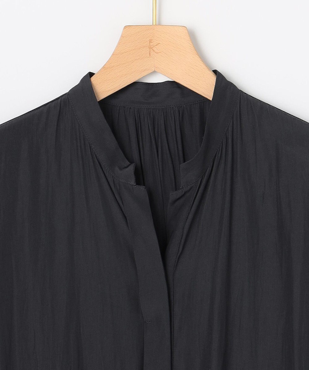 組曲 S 【WEB限定】ギャザーライトデシン ティアードワンピース 