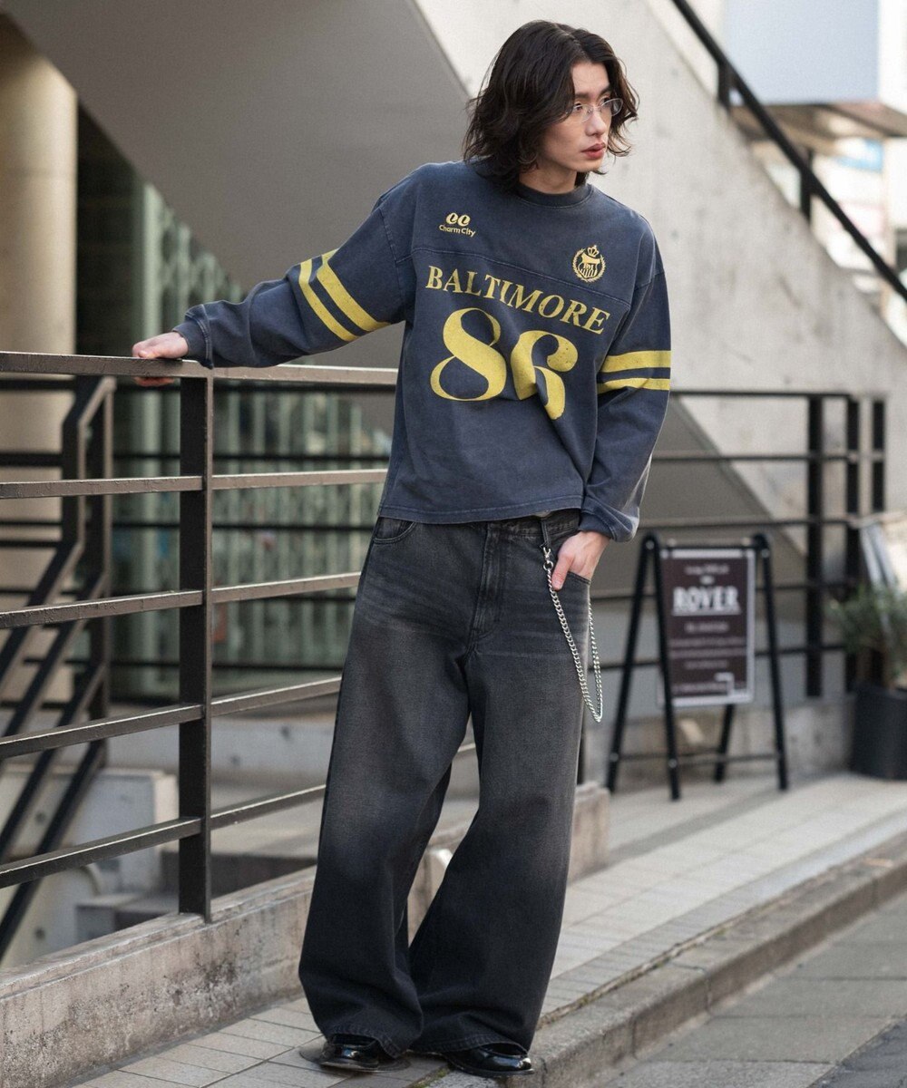 WEGO 【ユニセックス着用ITEM】ナンバリングT（長袖） 