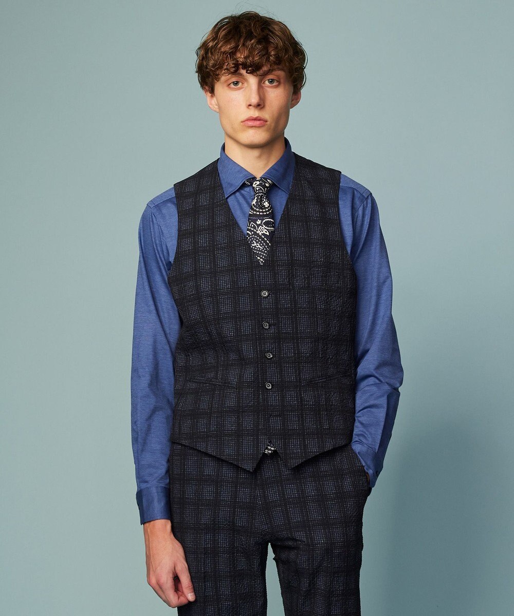 JOSEPH ABBOUD 【キングサイズ・ストレッチで快適な着心地・イージーケア】ジャージー シャツ 