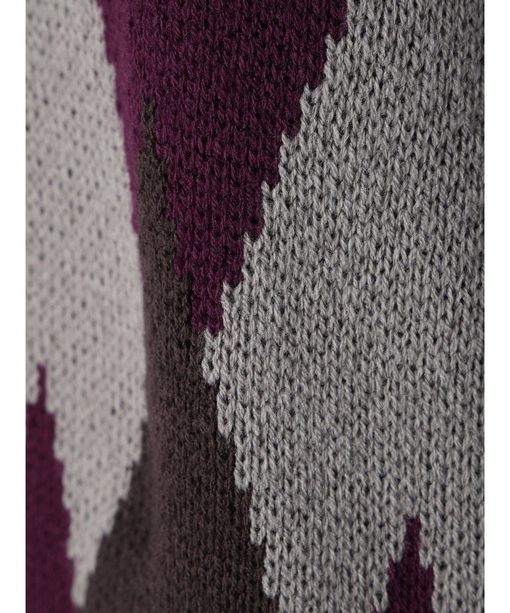 CRAFT STANDARD BOUTIQUE 【男女兼用】アーガイル柄カーディガン 