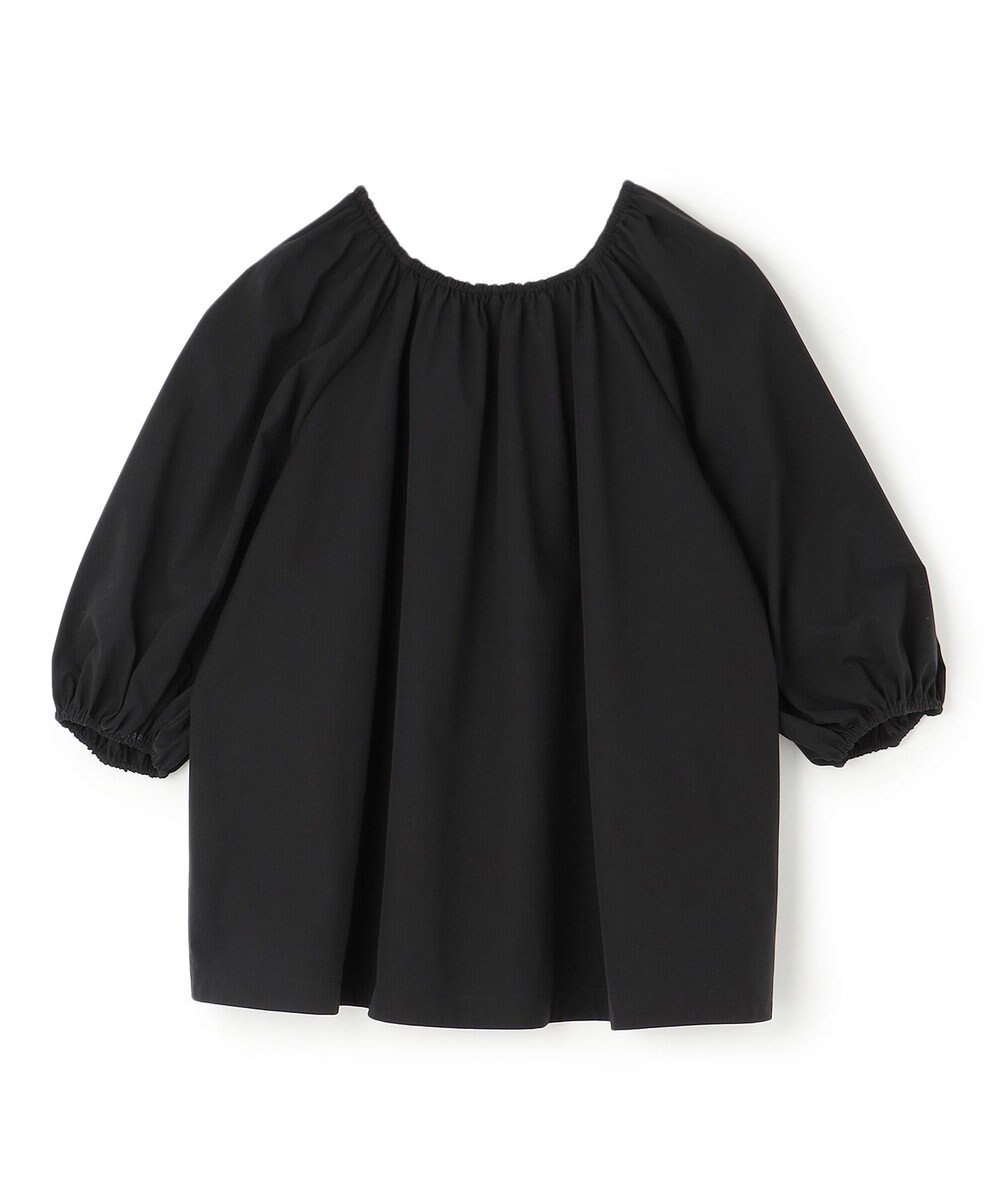 UNFILO FINE MOVE 2WAYギャザーブラウス 