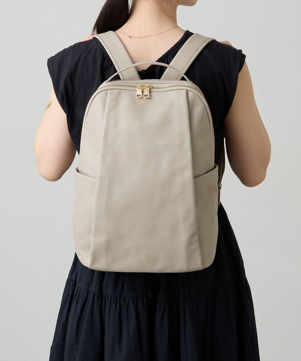 russet ＜背面メッシュ仕様＞レザーリュックサック(CE-1373) 