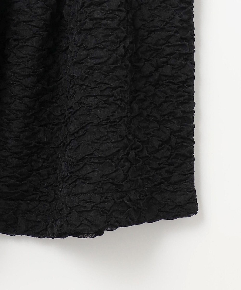 #Newans 【金子綾さんインスタライブご紹介アイテム】（セットアップ可能）ふくれジャガード ペプラムブラウス 