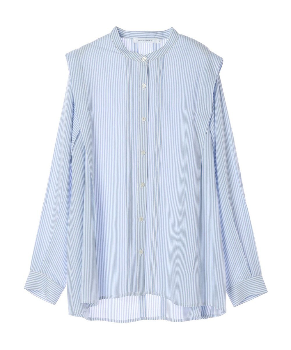 AMERICAN HOLIC サラックールタック使いブラウス 