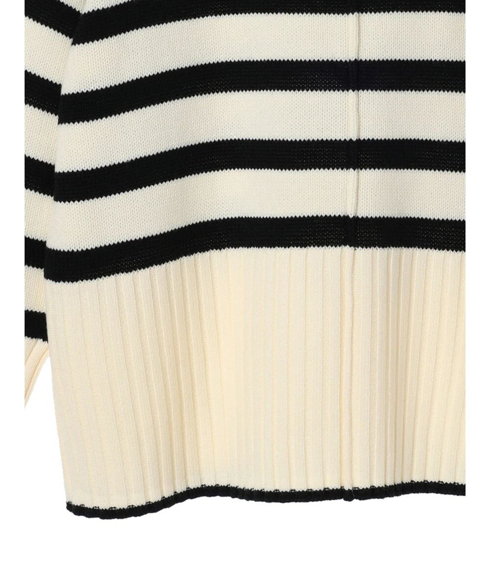 Green Parks 洗える　バックスリットニットプルオーバー 