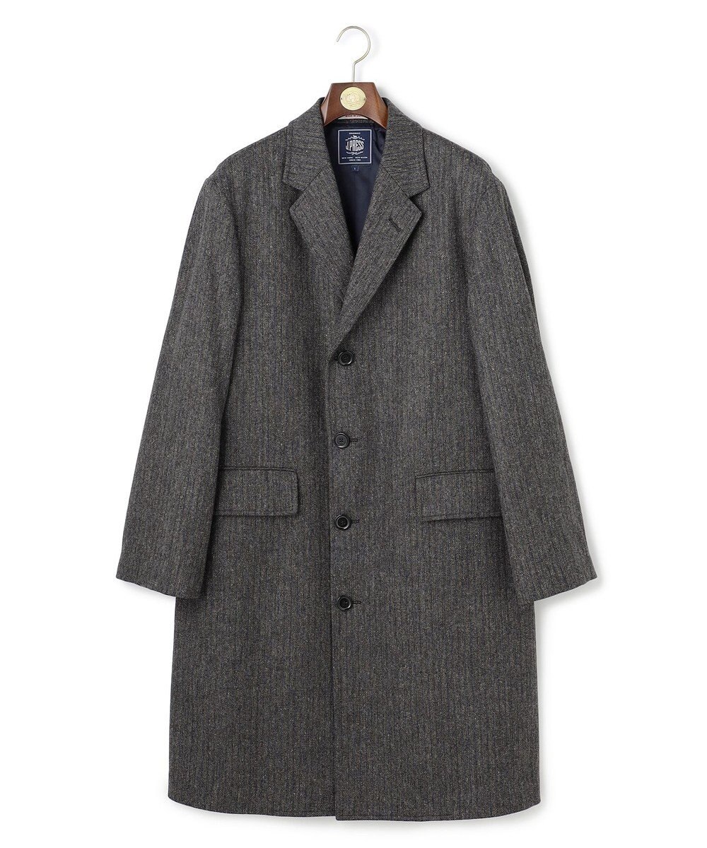 J.PRESS MEN 【J.PRESS ORIGINALS】Lambs Tweed Single Chester Coat / Japan Made 