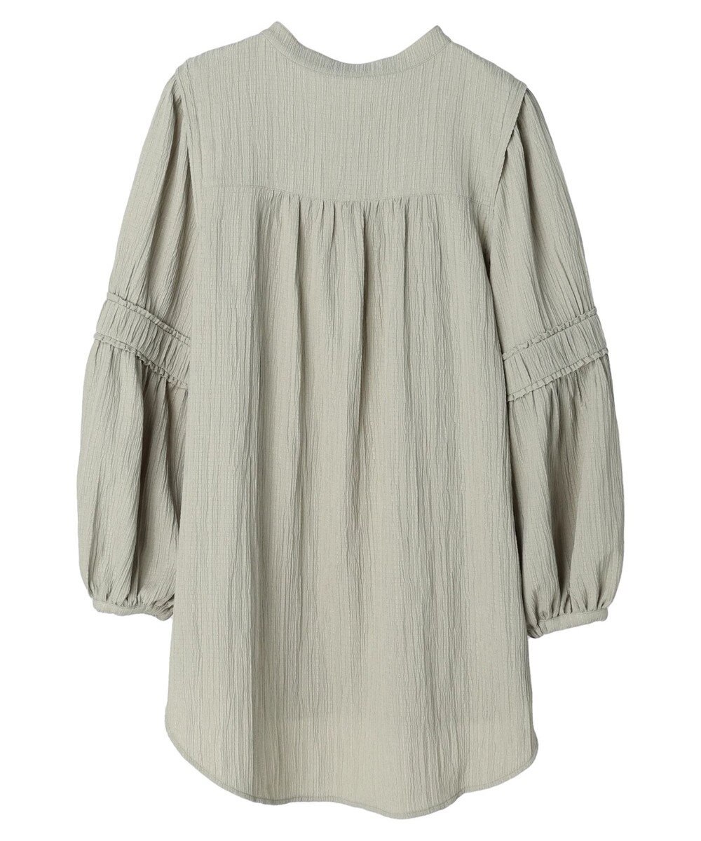 Green Parks 表面変化比翼シャツチュニック 