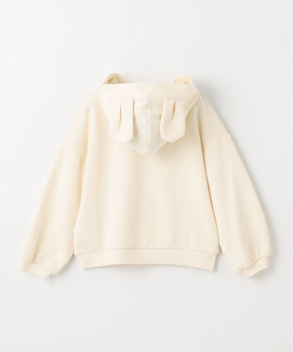 ANY KIDS フード付き ダンボール トレーナー 