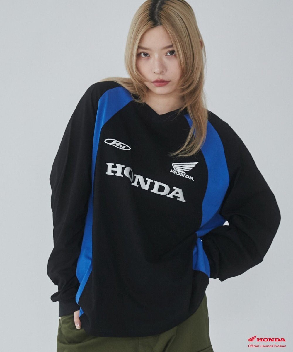 WEGO 【ユニセックス着用ITEM】別注HondaグラフィックT（LS） 
