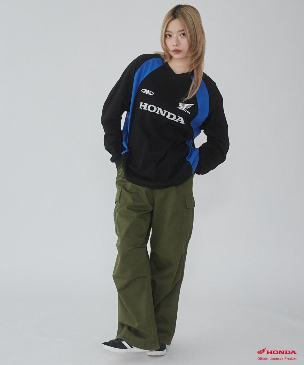 WEGO 【ユニセックス着用ITEM】別注HondaグラフィックT（LS） 