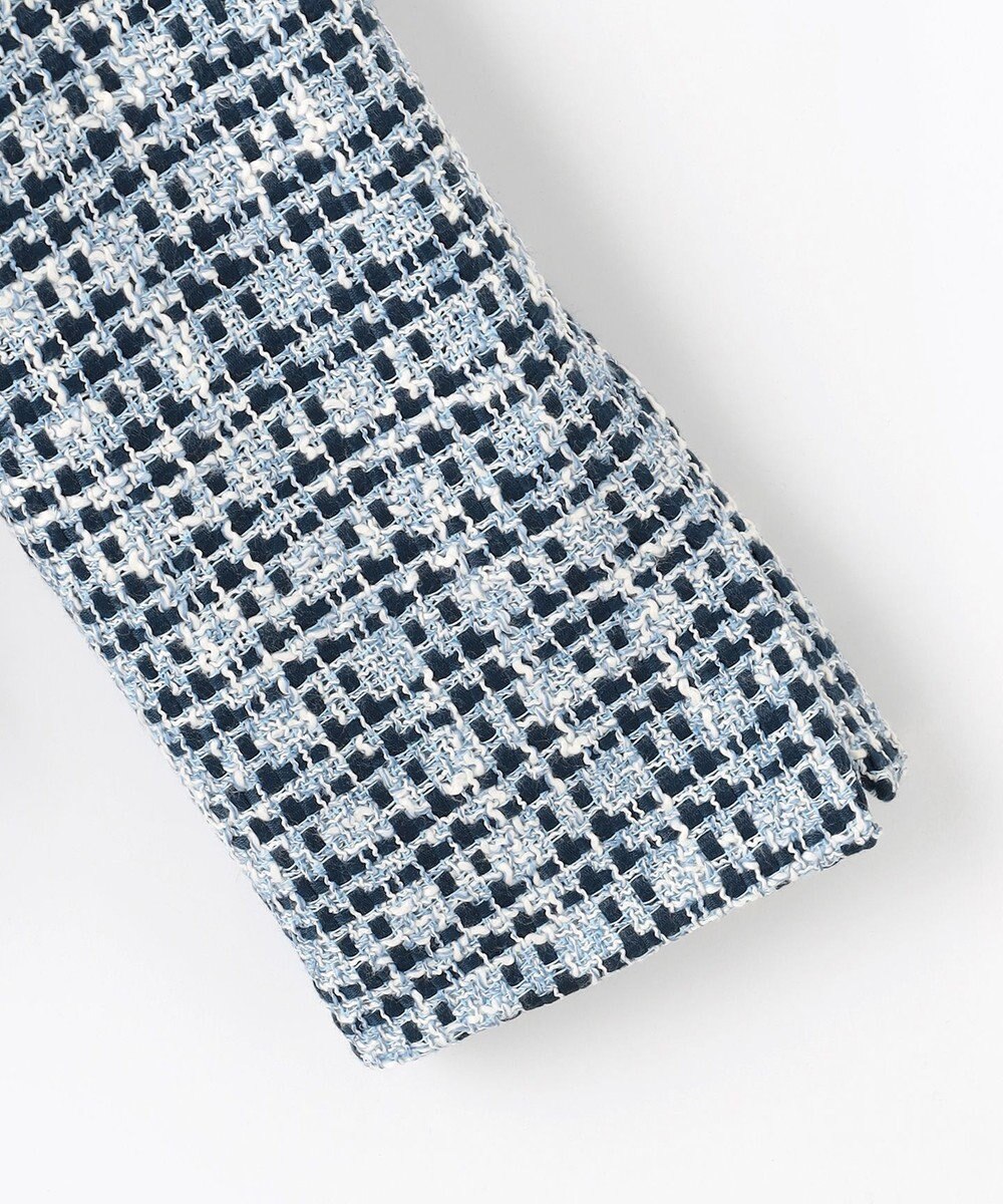 J.PRESS LADIES ファニーツイード ノーカラー ジャケット 