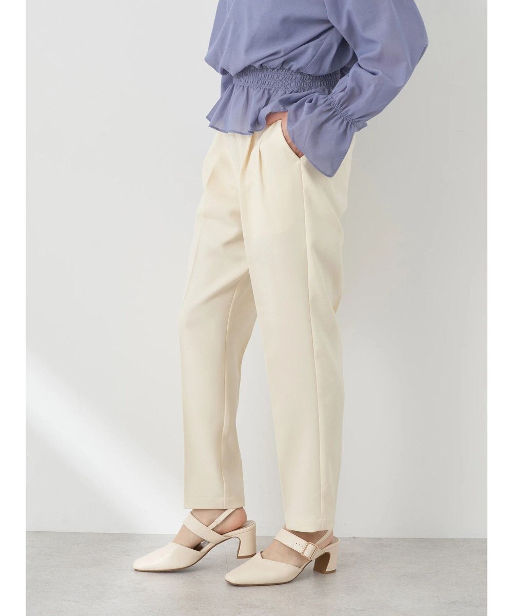 earth music&ecology 接触冷感テーパードパンツ 