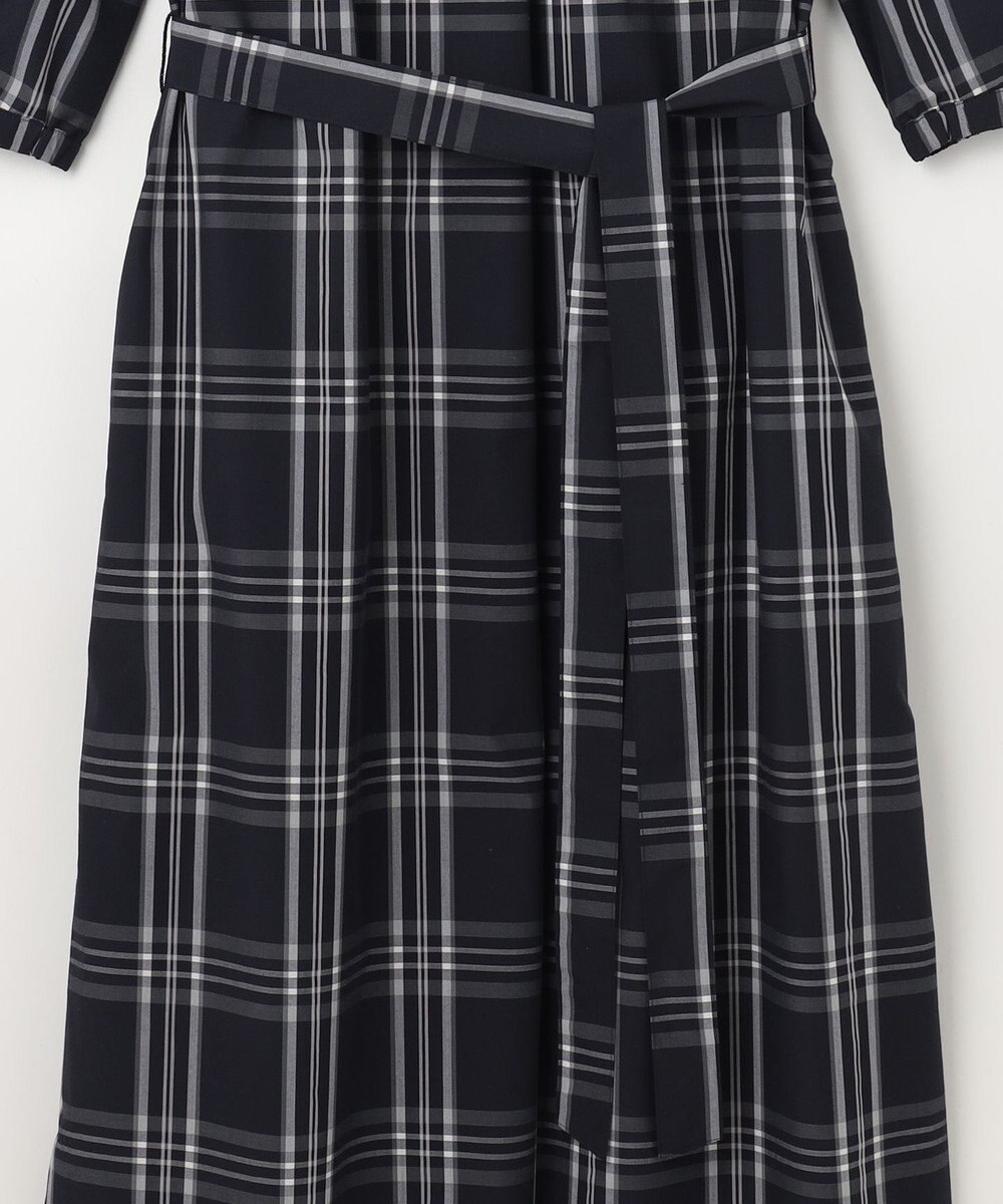 J.PRESS LADIES L 【洗える】コンパクトチェック ワンピース 