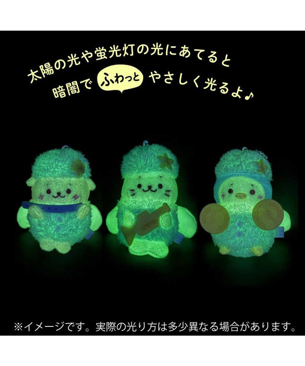 Mother garden しろたん ふわっと光る音楽隊 キーホルダー 《らっこいぬ》 単品 