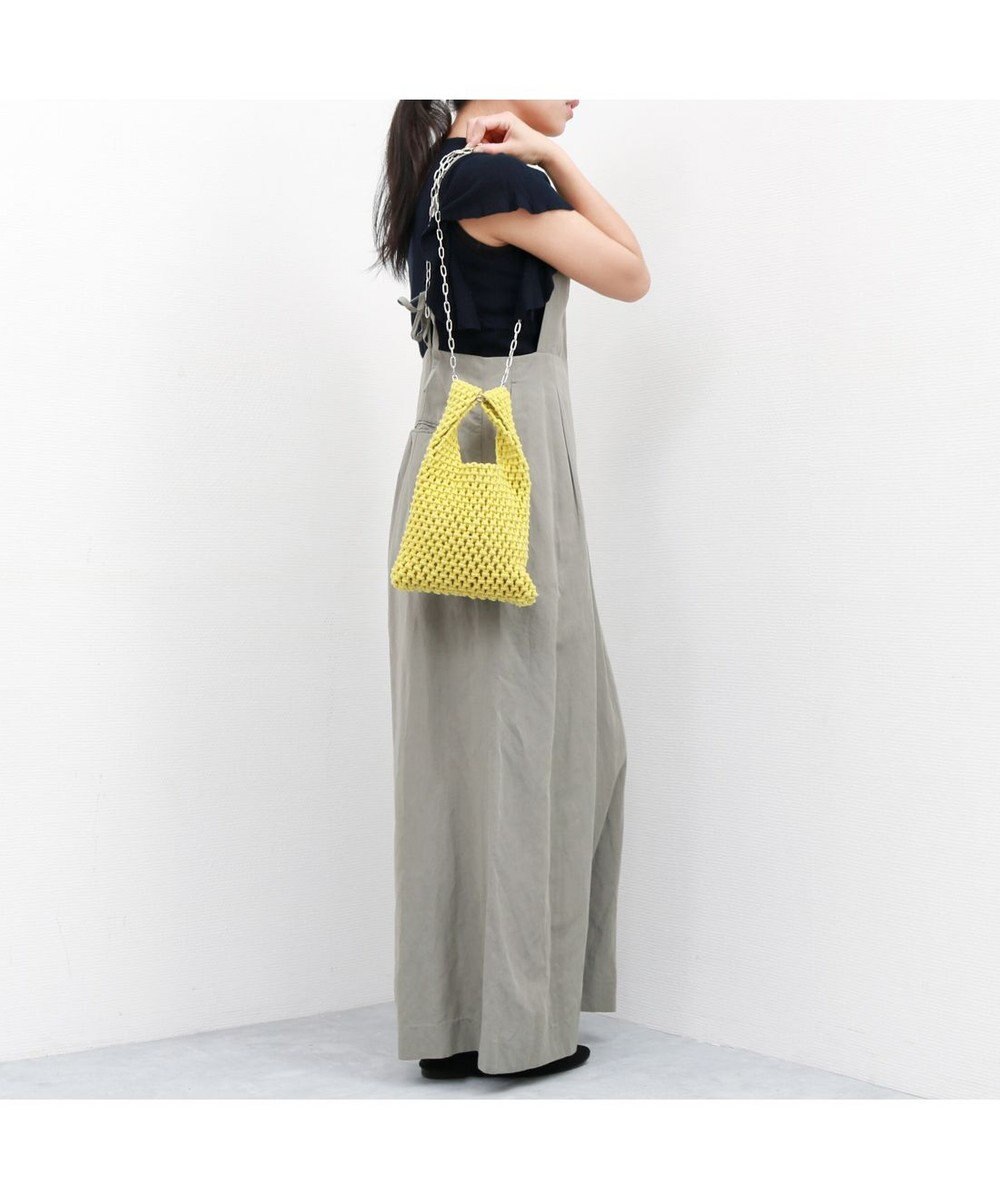 UNBILLION カシュカシュ cachecache / マクラメ2wayチェーンショルダー 