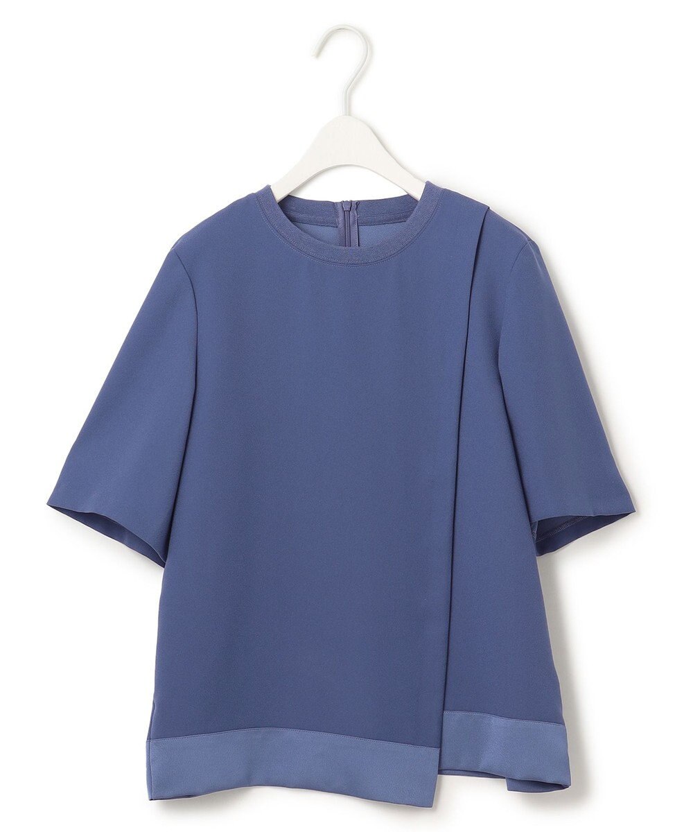 ICB 【新色追加・接触冷感・UVケア・速乾・洗える】 FluidBackSatin Tブラウス 