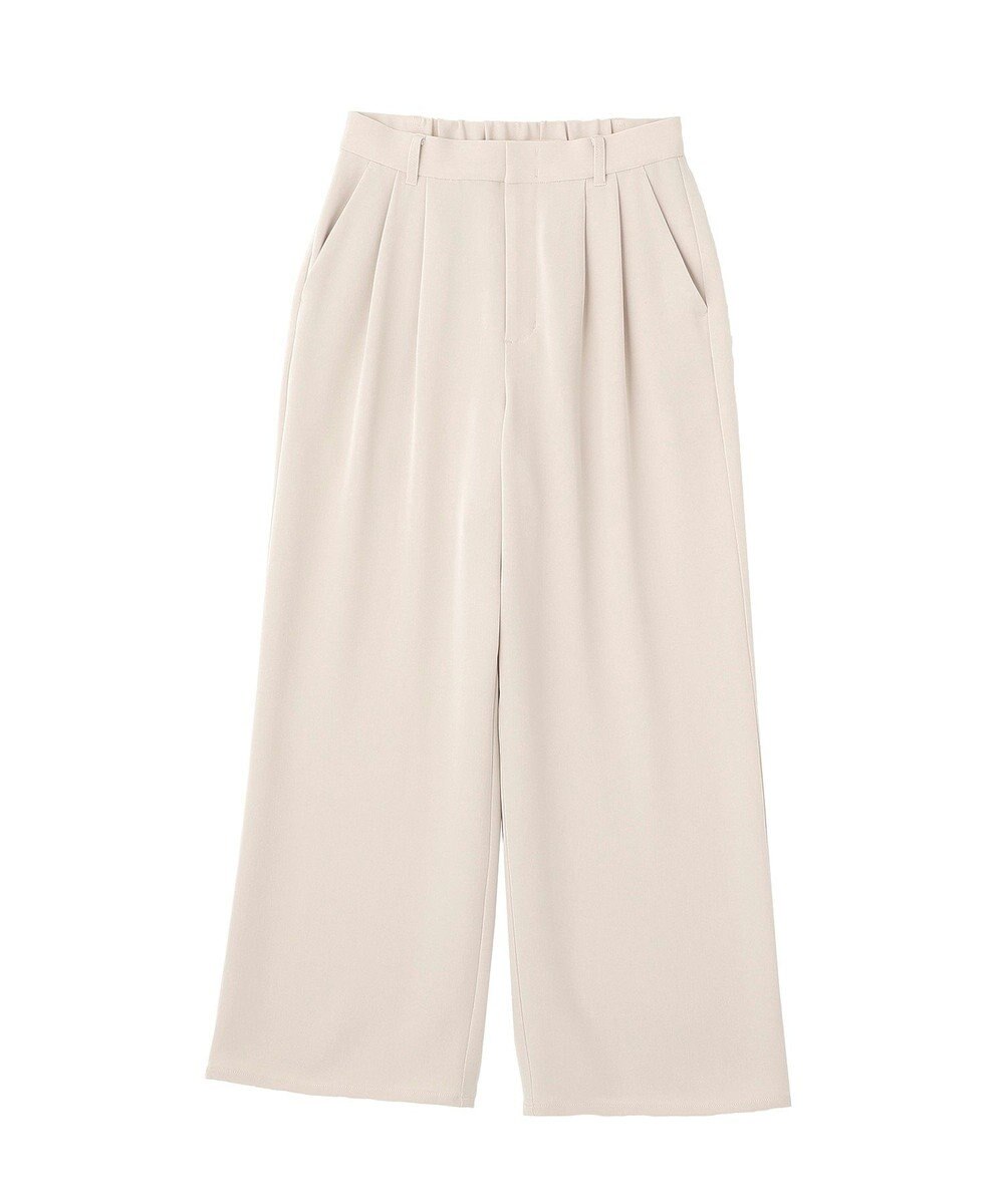 AMERICAN HOLIC 【イージーケア】ドレープパンツ 