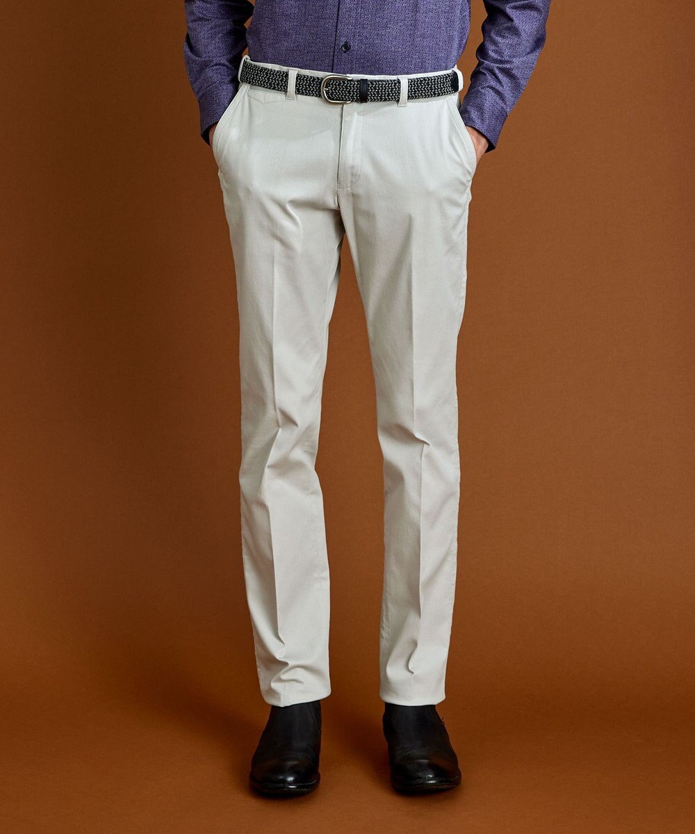 JOSEPH ABBOUD 【キングサイズ・人気】ウエストも伸びる！ 定番 オーガニックストレッチパンツ 