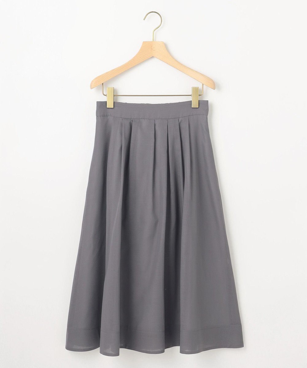 組曲 S カラーボイル フレアスカート 