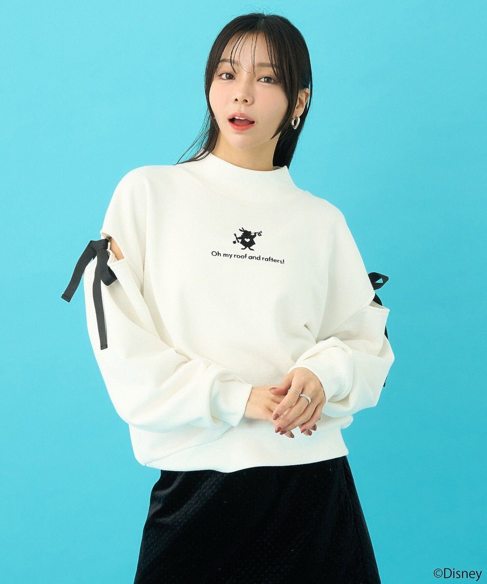 earth music&ecology ふしぎの国のアリス／スリットリボンスウェット 