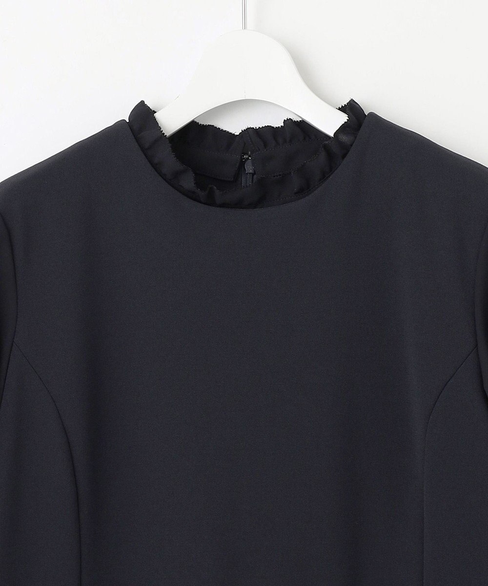 J.PRESS LADIES 【洗える】ジョーゼットジャージー ワンピース 