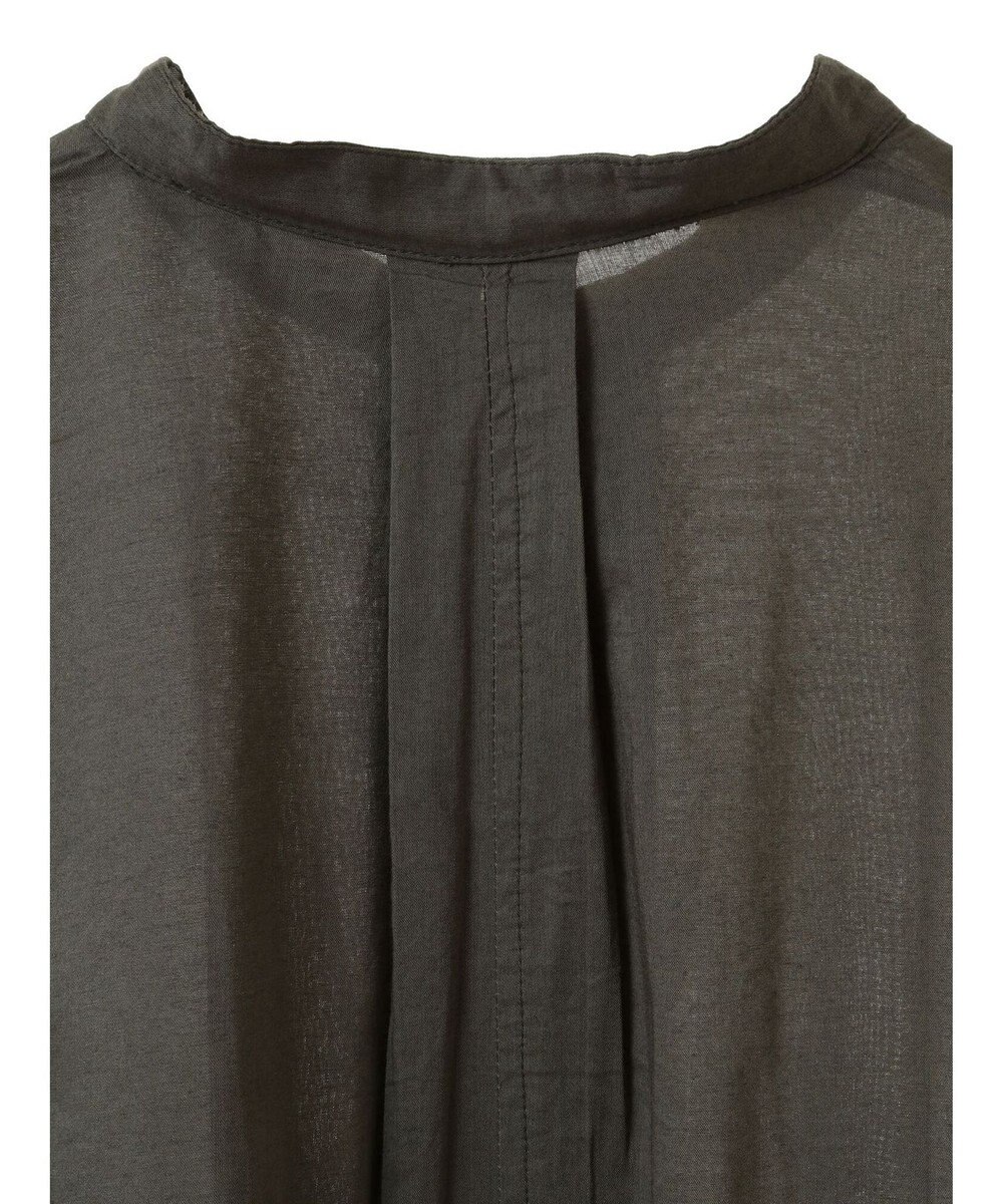 CRAFT STANDARD BOUTIQUE インド綿混パフスリーブシャツ 