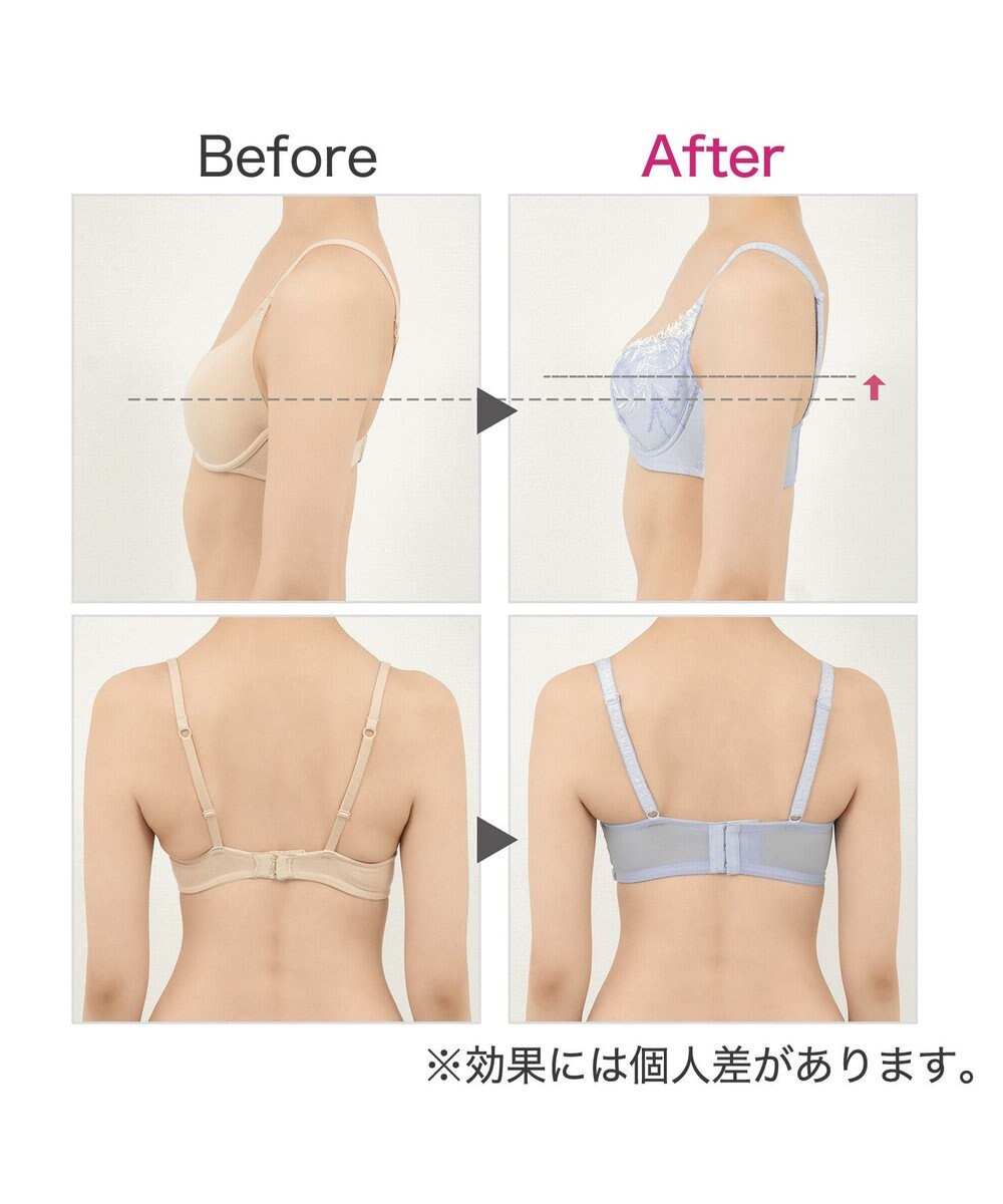 BRADELIS New York 【BRADELIS New York/ 育乳ブラ・STEP2 寄せる】ベルステップ2ブラ24S1 