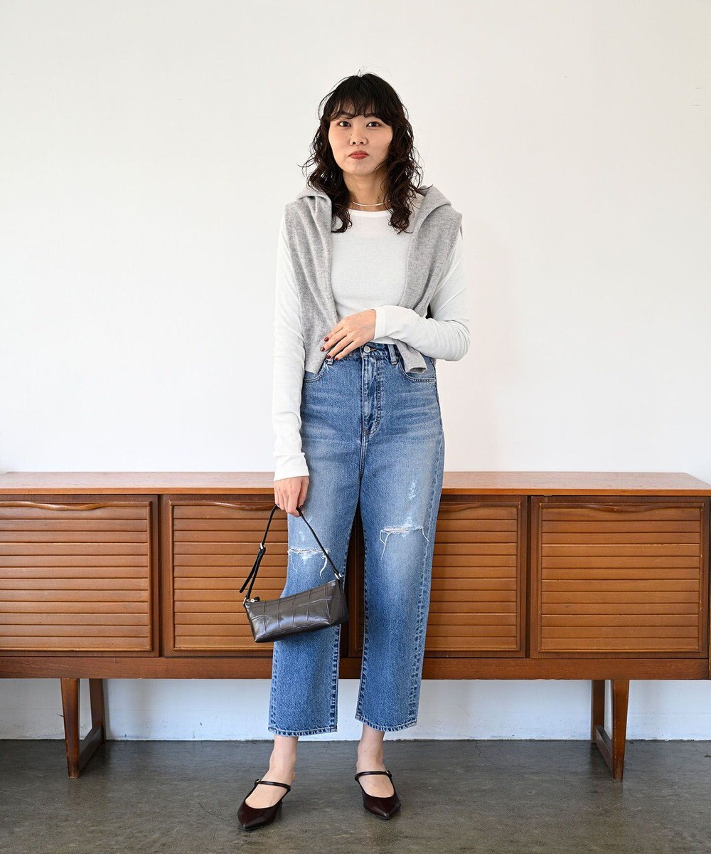 woadblue <坪田あさみさんコラボ＞SALUU STRAIGHT ANKLE 