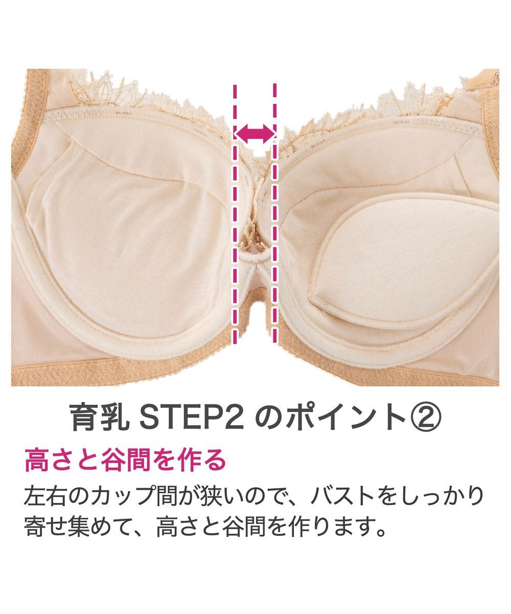 BRADELIS New York 【BRADELIS New York/ 育乳ブラ・STEP2 寄せる】ベルステップ2ブラ24S1 