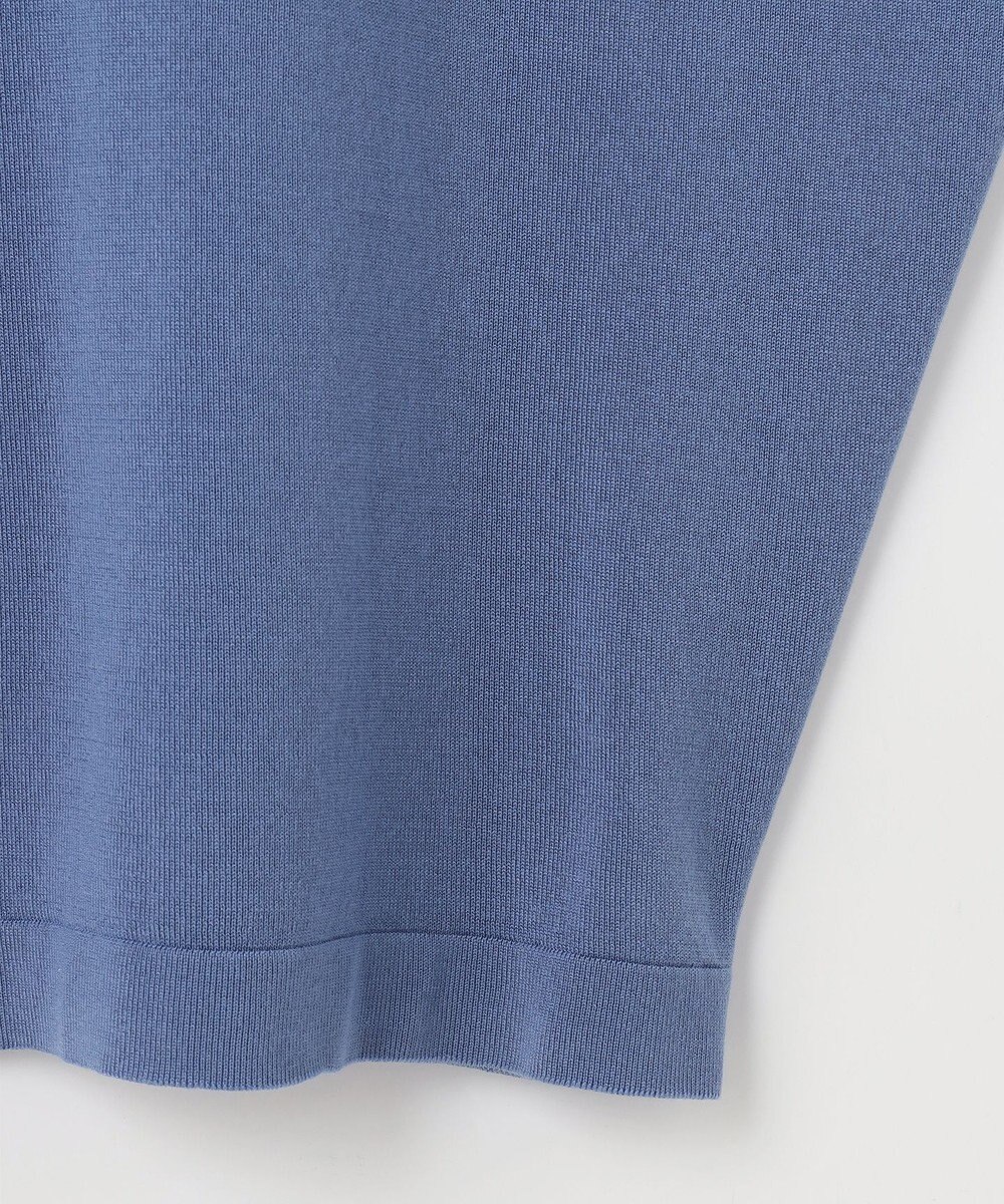 自由区 【カタログ掲載・接触冷感・UVケア・洗える】ドレーピードルマンスリーブ ニットソー 