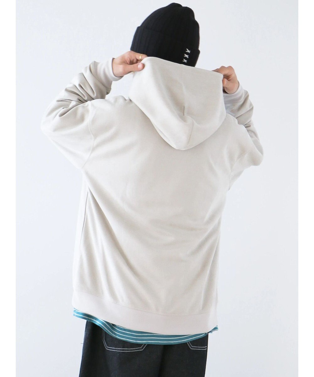 CRAFT STANDARD BOUTIQUE フェイクスエードプルパーカー 