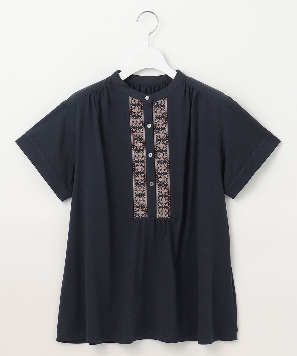 J.PRESS LADIES エンブロイダリージャージー カットソー 