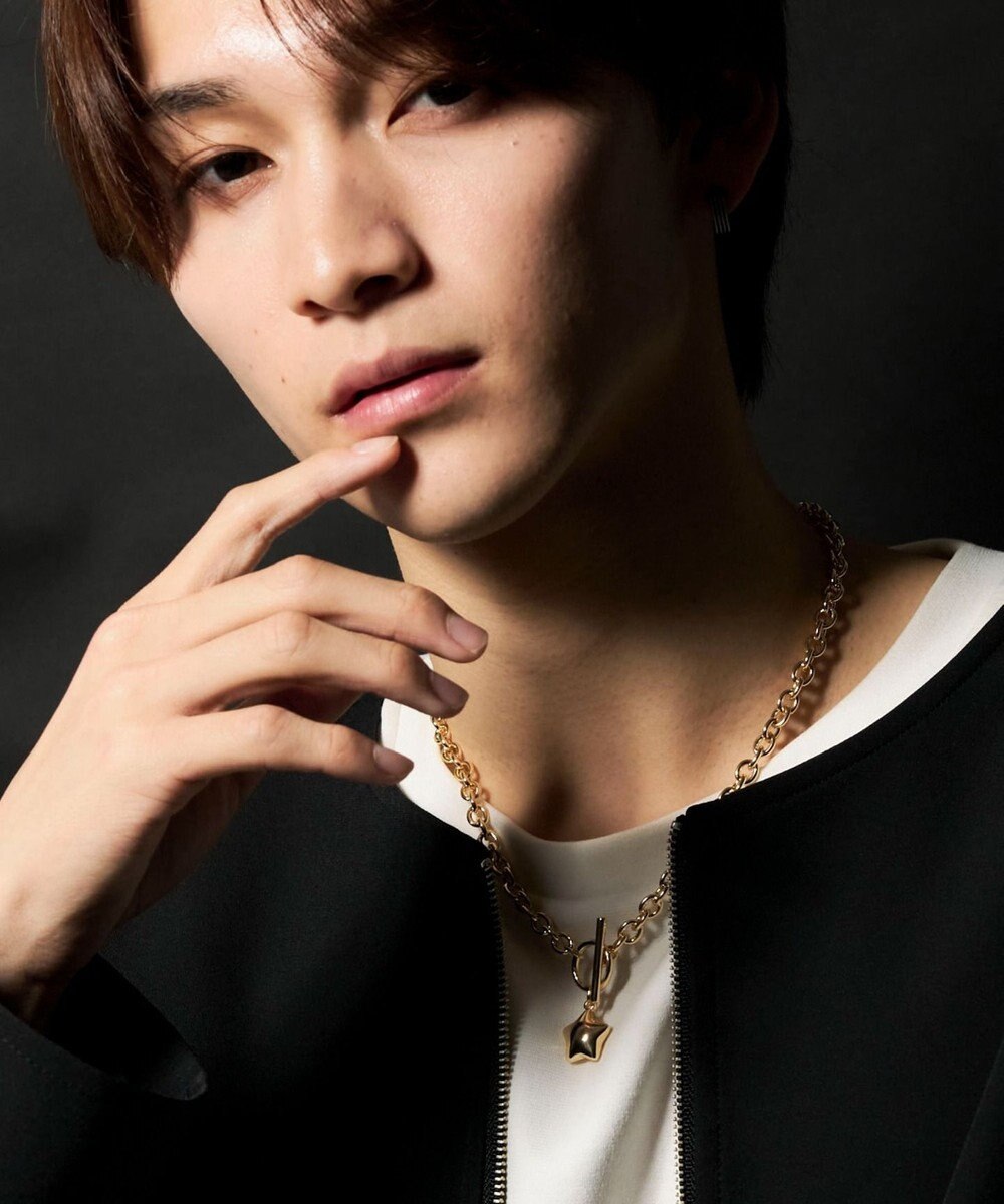 WEGO Mぷっくりモチーフネックレス 