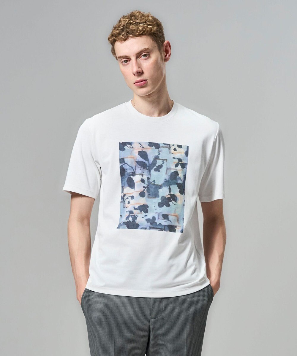 JOSEPH HOMME 【新柄】インプレッションアートＴ　クルーネックTシャツ 