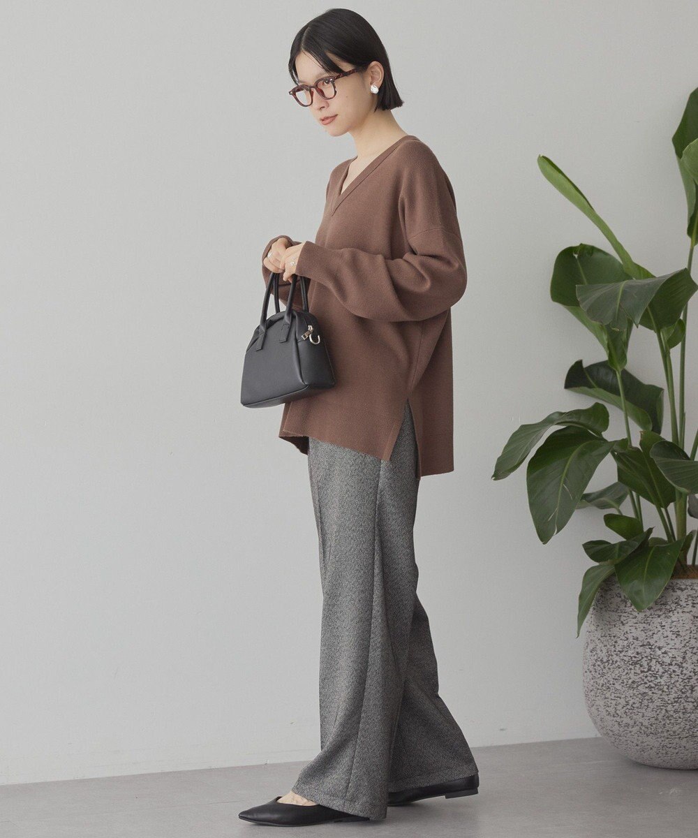 AMERICAN HOLIC バイパチVネックニットプルオーバー 