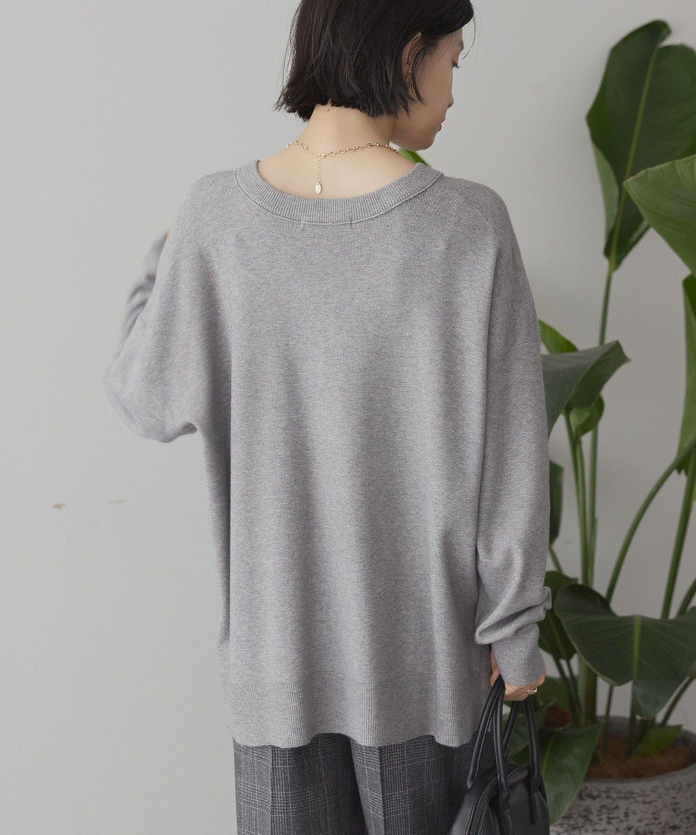 AMERICAN HOLIC バイパチVネックニットプルオーバー 