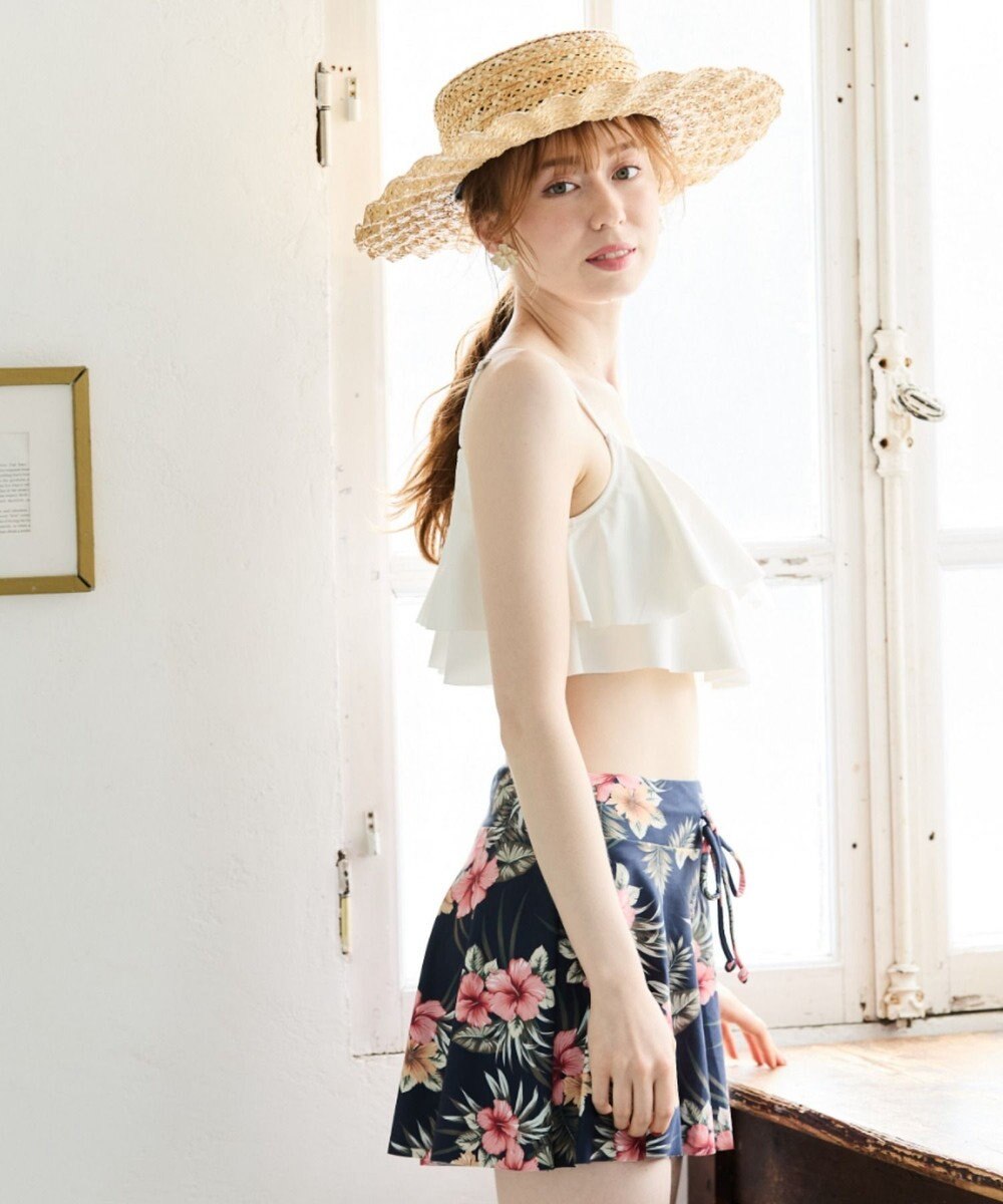 San-ai Resort（三愛水着楽園） 【SALE】フリルトップス３点セット　9M　【San-ai Resort（サンアイリゾート）】 