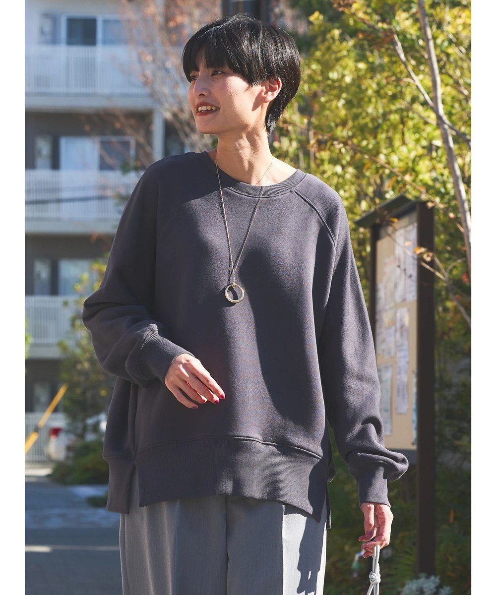 AMERICAN HOLIC バックＶラグランスウェット 