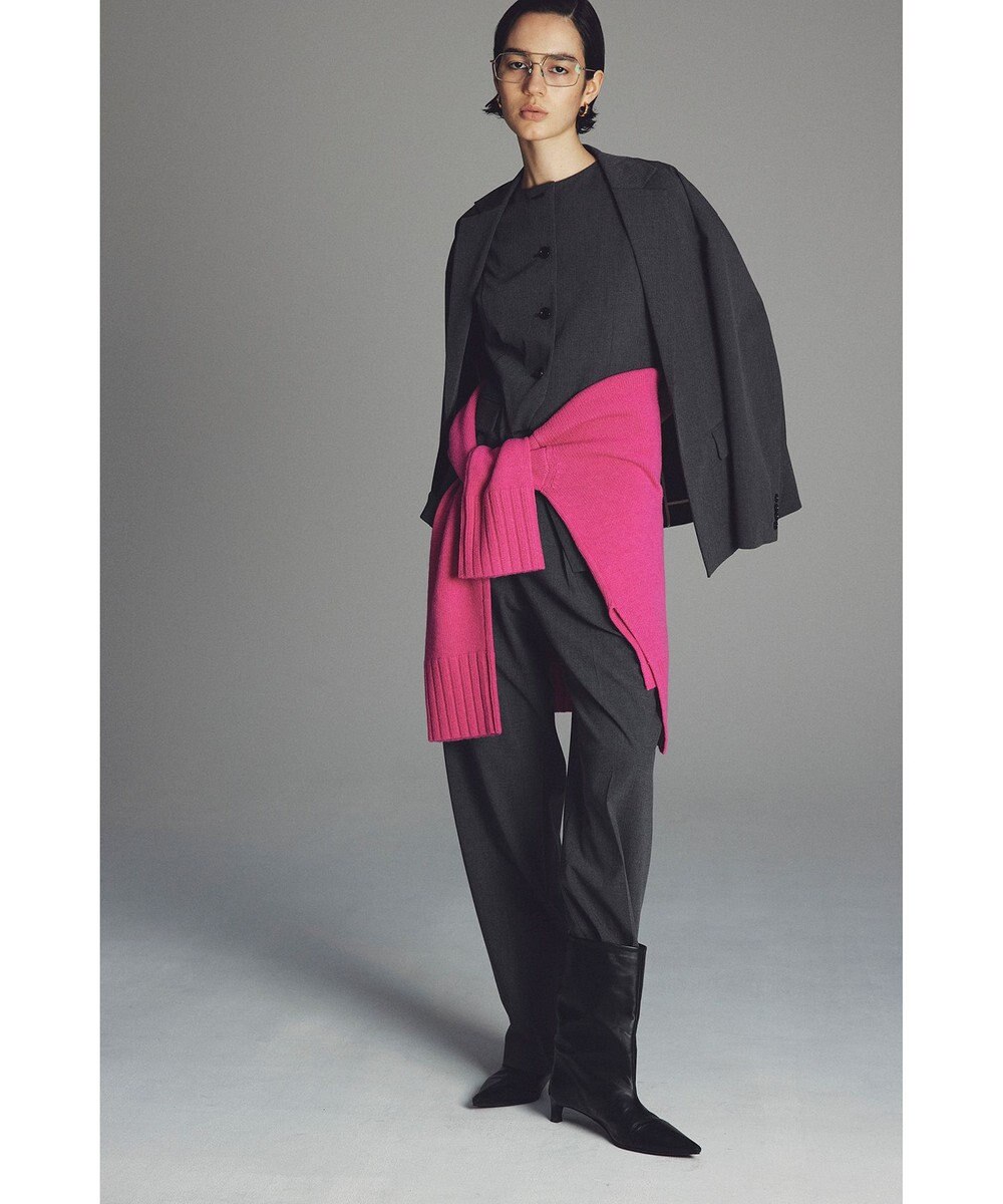 uncrave TRツイル ジレブラウス 