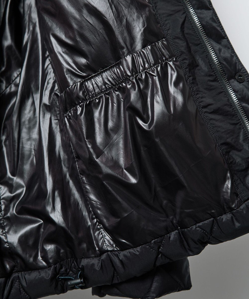 JOSEPH ABBOUD MOUNTAIN 【軽量/撥水】 フーデットキルティング ダウンブルゾン 