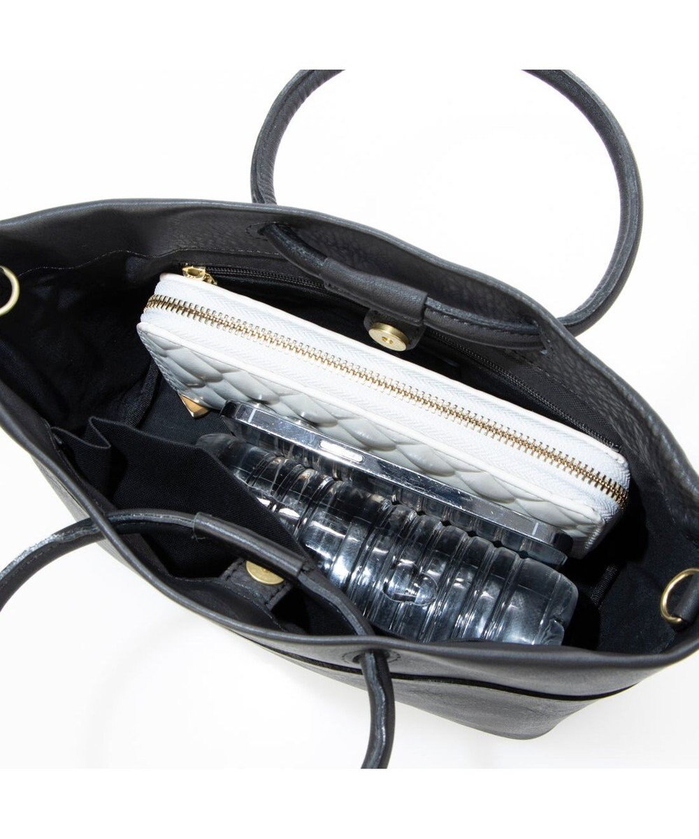 UNBILLION ペルケ perche / 姫路レザー丸手ハンドル2wayショルダー 