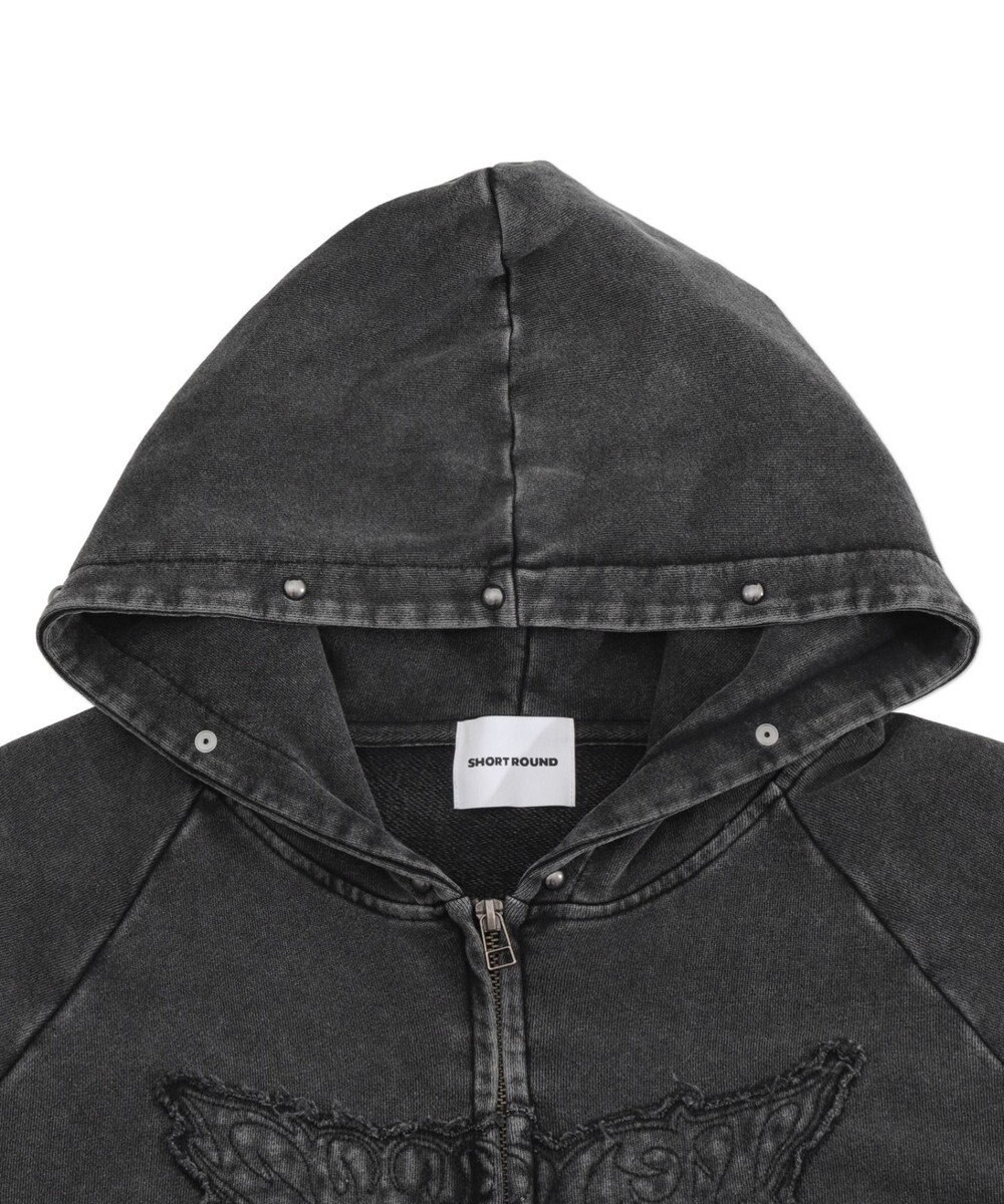 WEGO パウダーブリーチスタッズZIPパーカー 