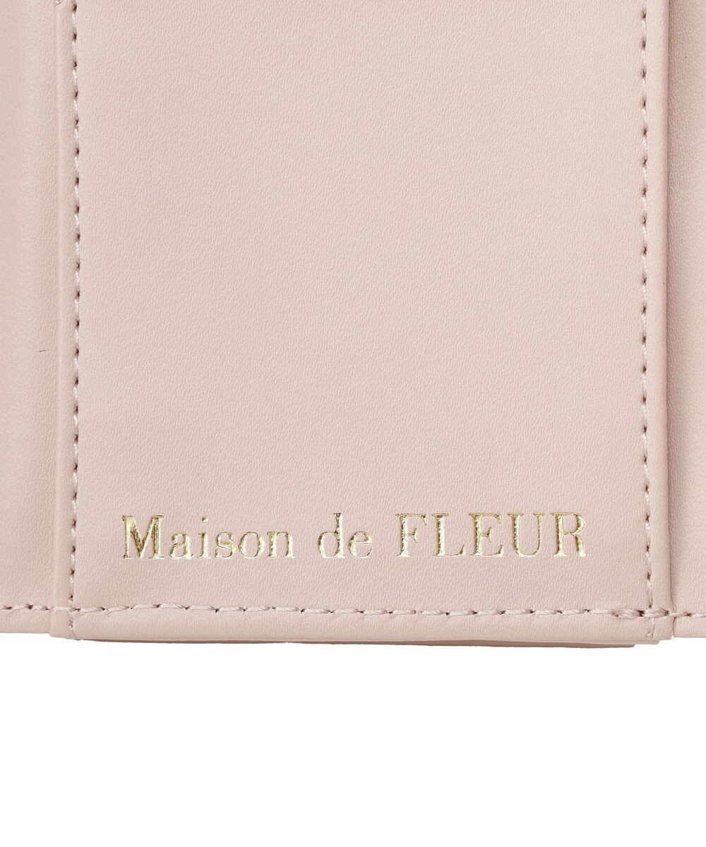 Maison de FLEUR ロンバスキルトリボンウォレット 