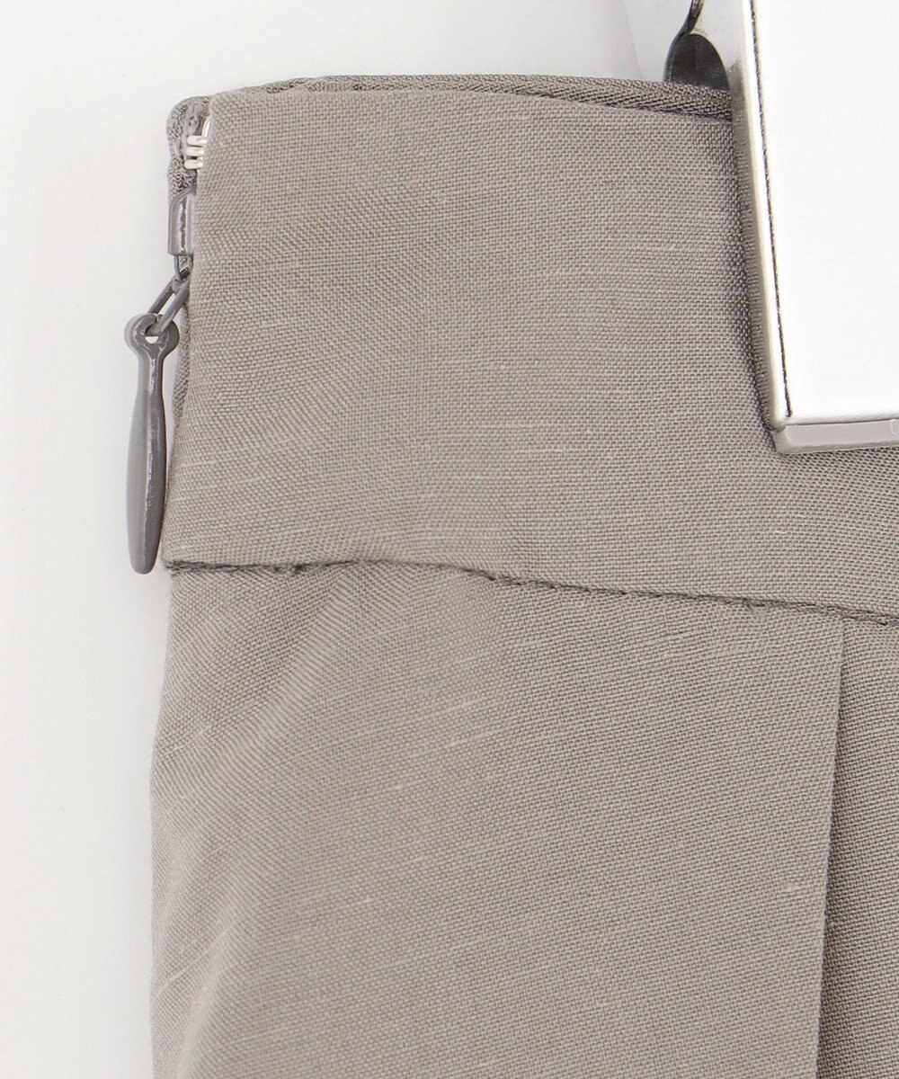 J.PRESS LADIES 【洗える】ソフトブロード ランダムタック スカート 