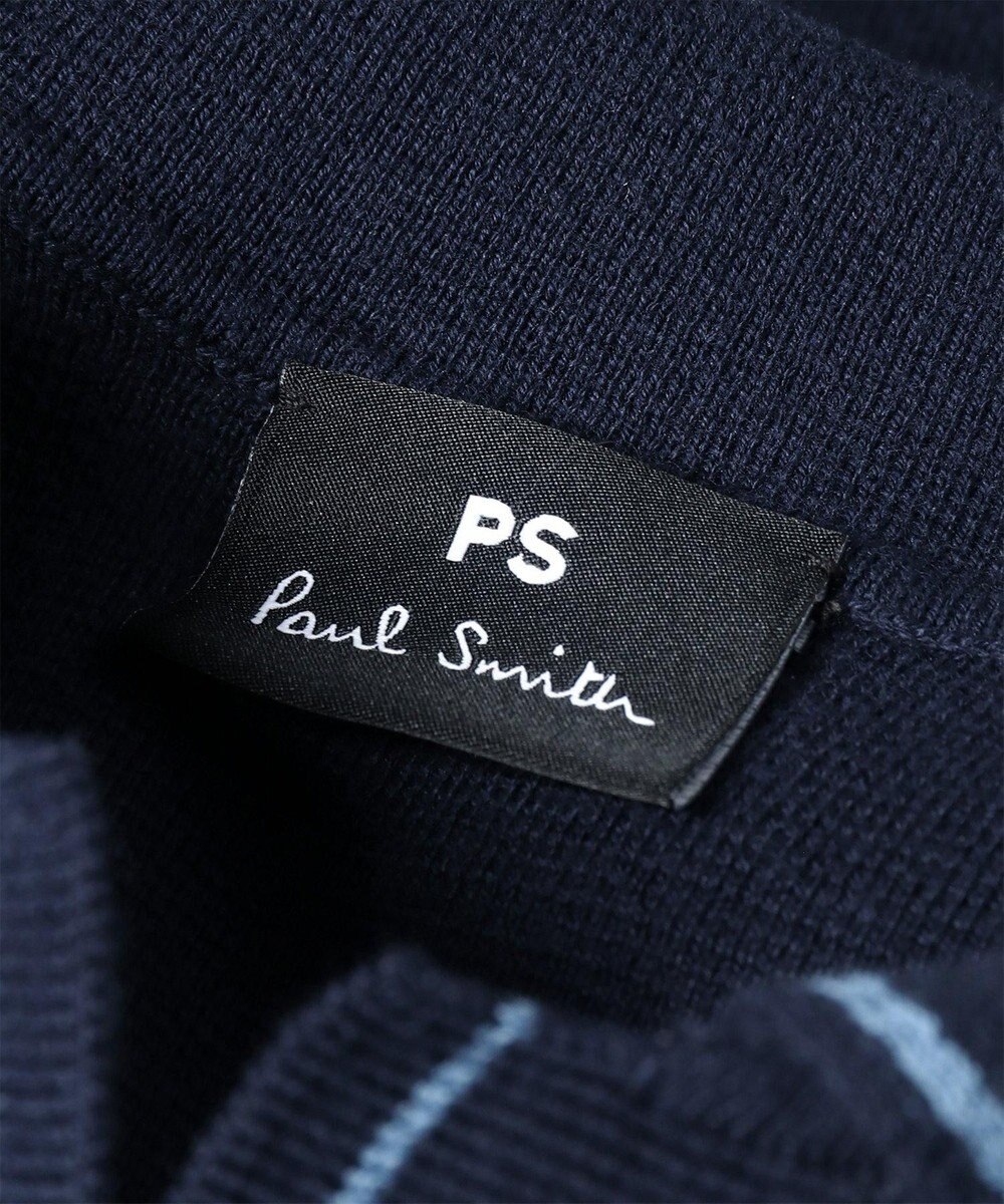 Paul Smith ハンドクラフトエンブロイダリー 半袖ニットシャツ 