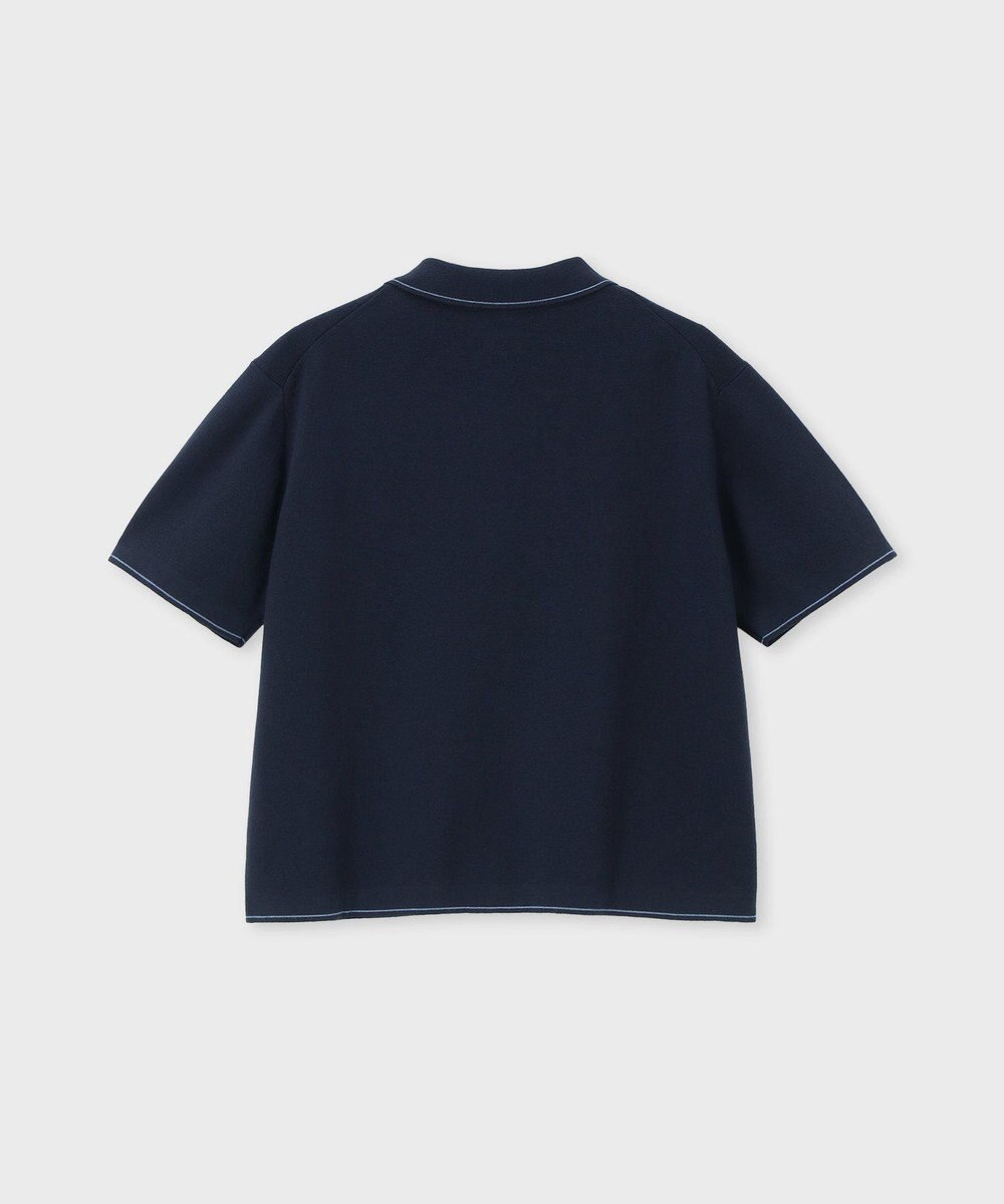 Paul Smith ハンドクラフトエンブロイダリー 半袖ニットシャツ 
