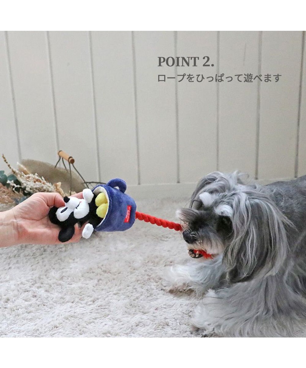 PET PARADISE ディズニー飛び出すロープトイ 《ミッキー/ミニー/プルート》 